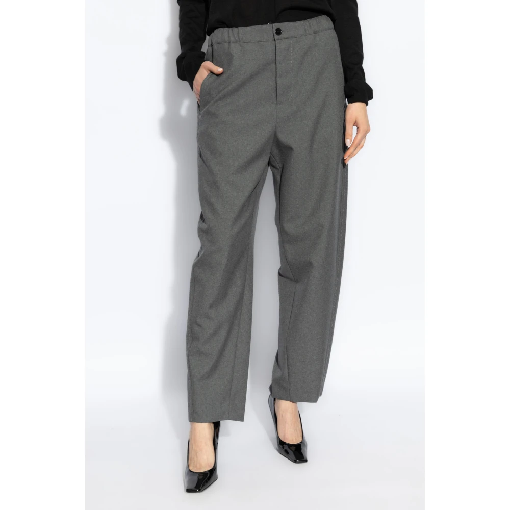 Marni Wollen broek Gray Dames