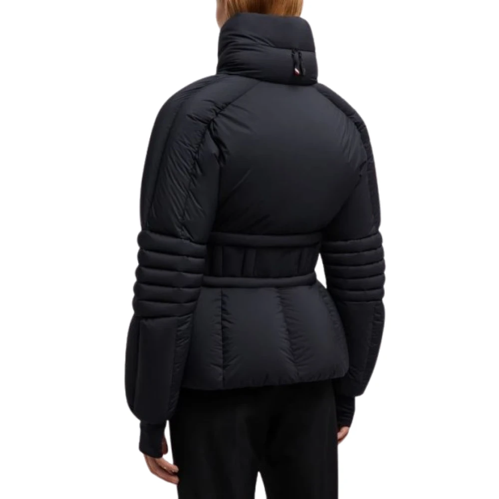 Moncler Zwarte Grenoble Jas met Capuchon Black Dames