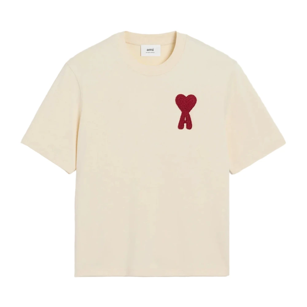Ami Paris Uomo Beige Top, M, New,