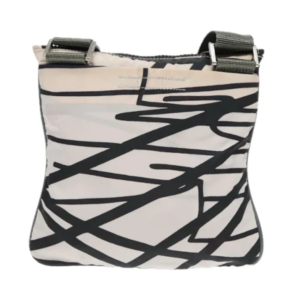 Prada Vintage Pre-owned Fabric prada-bags White Dames