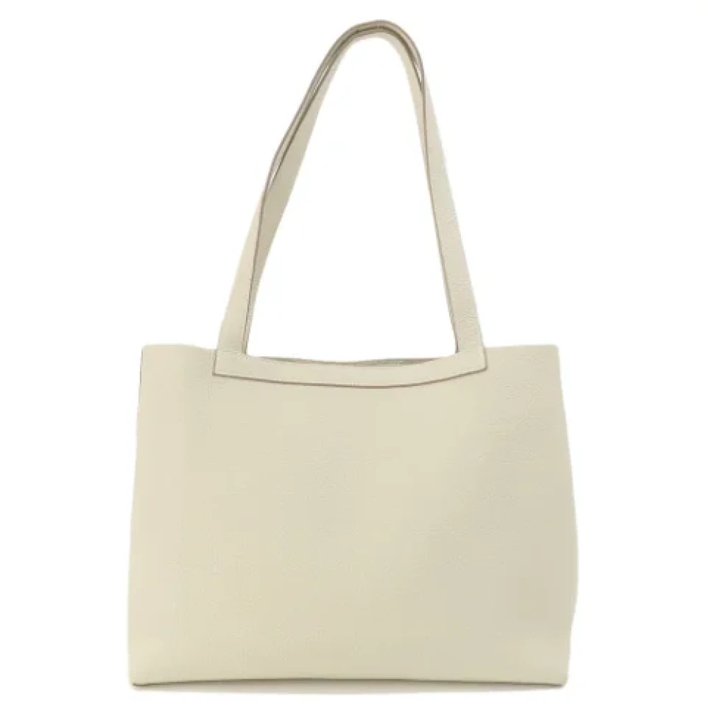 Hermès Vintage Pre-owned Fabric totes Beige Dames