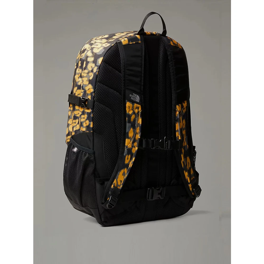 The North Face Klassieke Borealis rugzak in Summit Gold Black Unisex