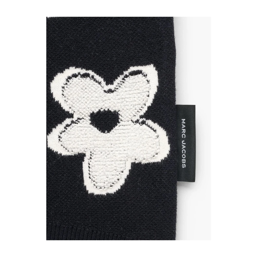 Marc Jacobs Daisy Jacquard Sweater Black Dames