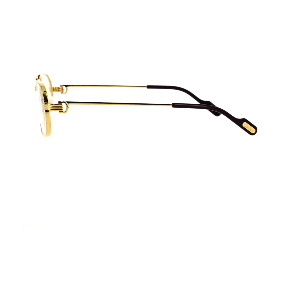 Cartier Moderne Rechthoekige Bril Premier Model Yellow Heren