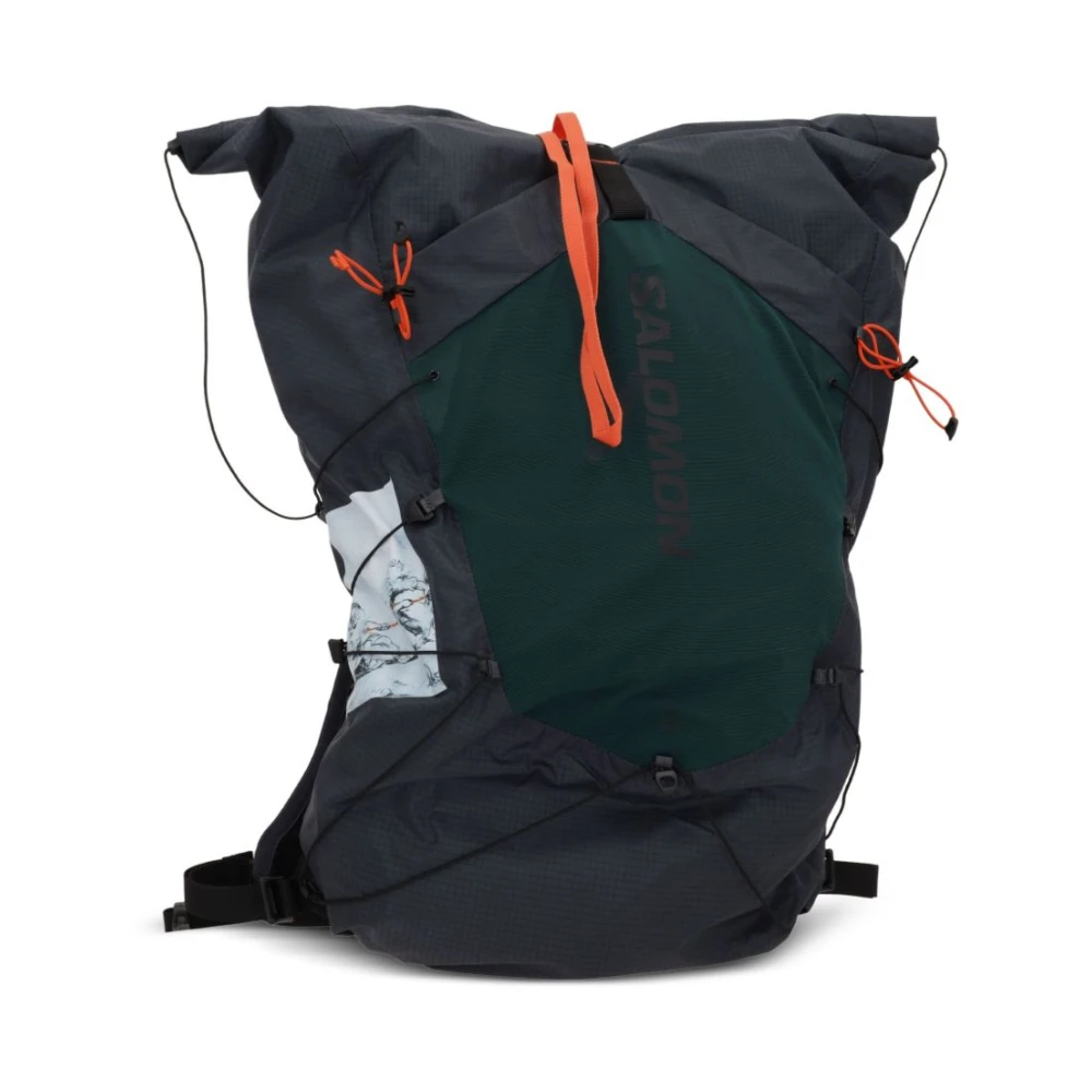 Salomon Gr10K Zwarte Rugzak met Verstelbare Banden Black Heren