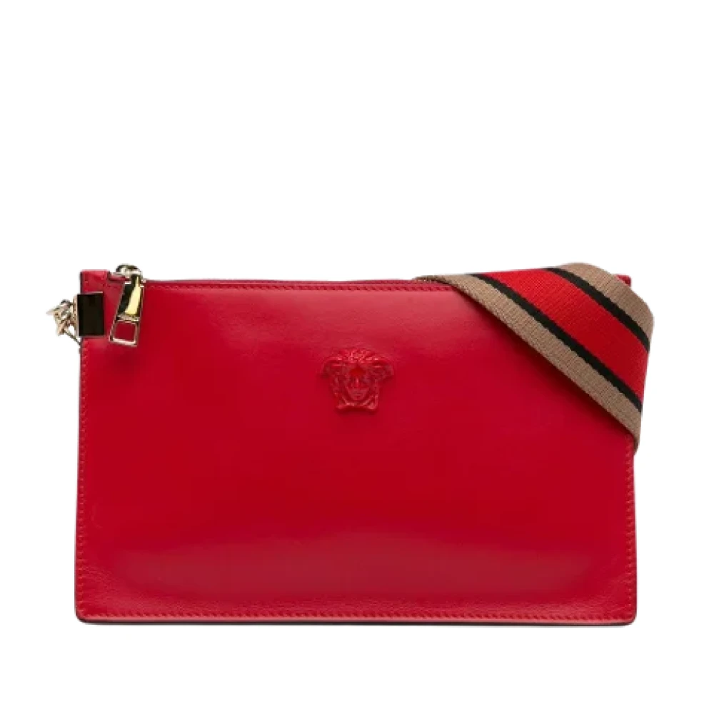 Versace Pre-owned Fabric handbags Red Dames