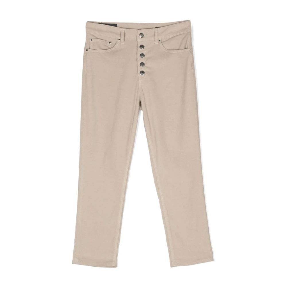 Dondup Donna Beige Pantaloni, W29, New,