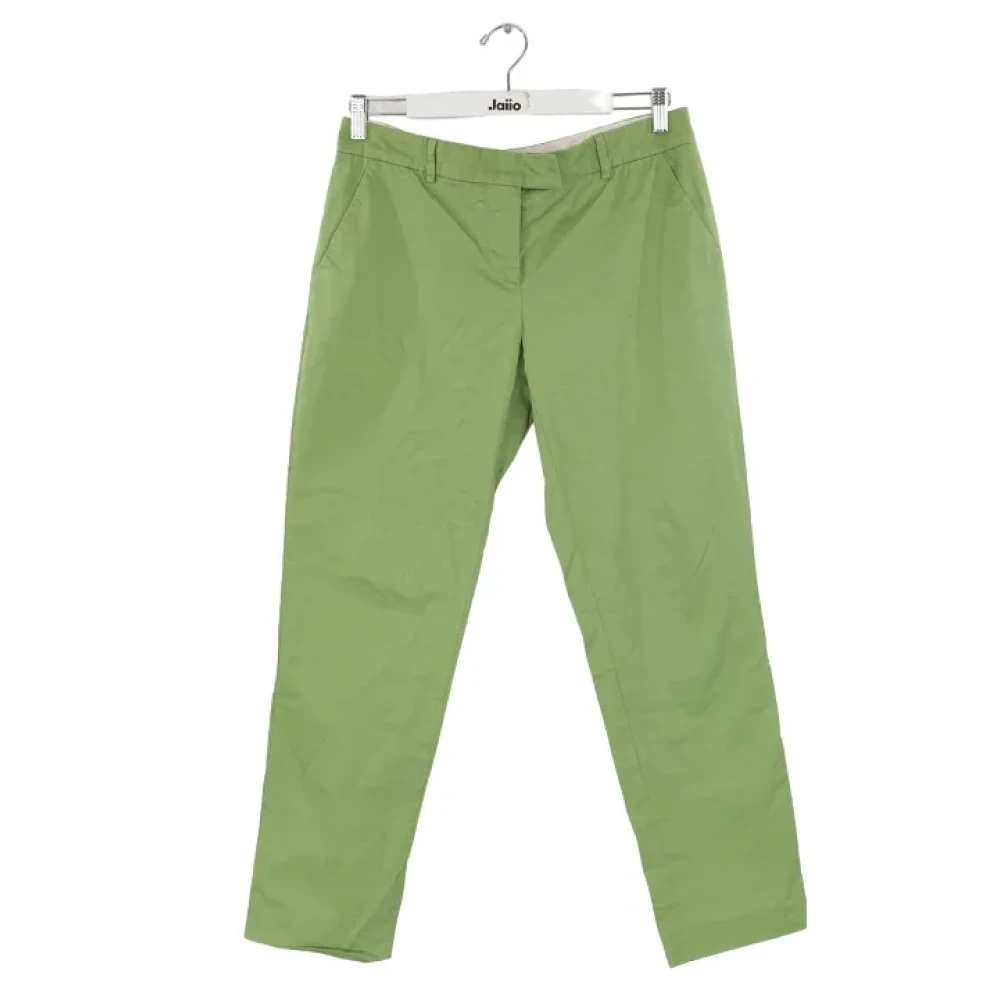 Missoni Pre-owned Cotton bottoms Green Dames