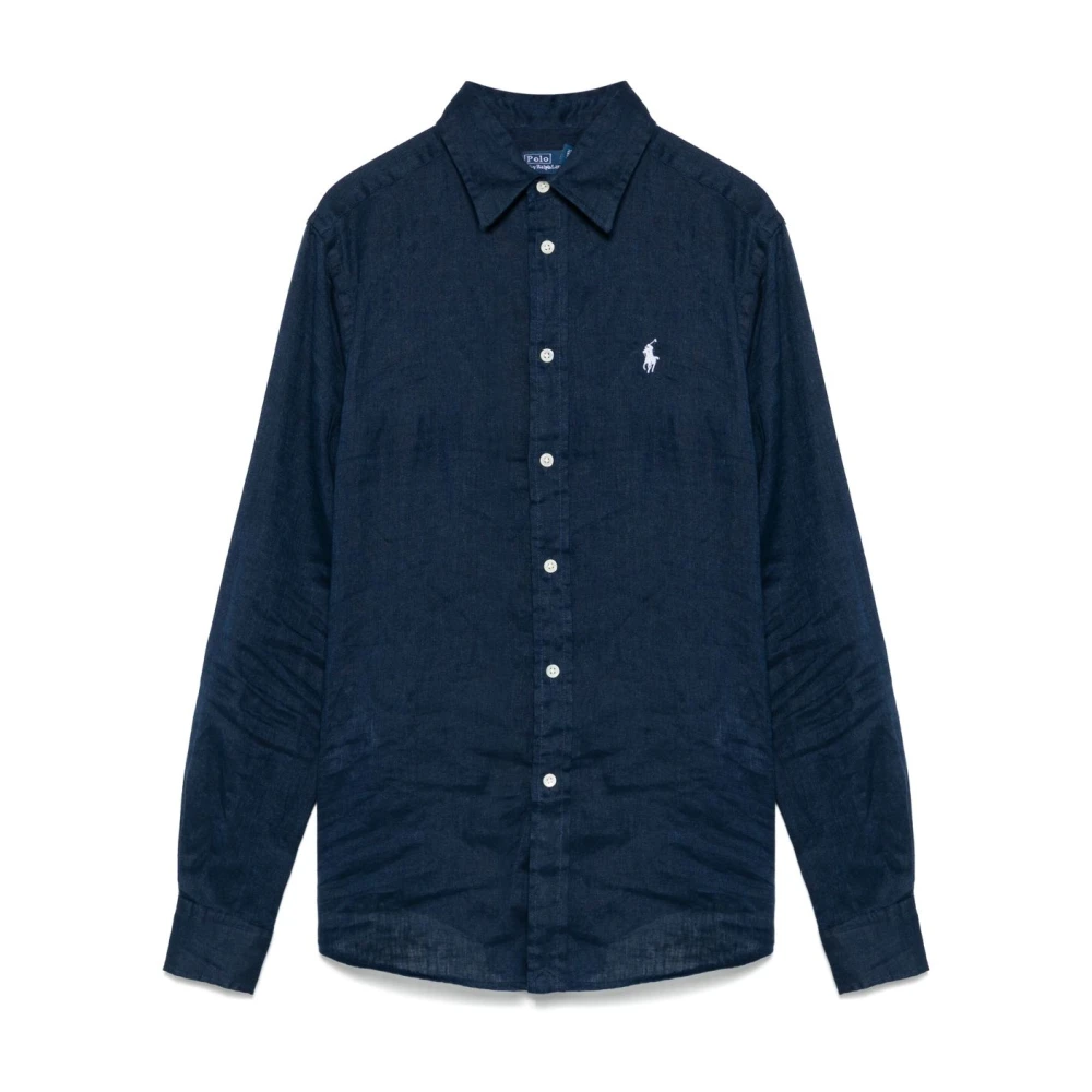Polo Ralph Lauren Blauwe Overhemd Collectie Blue Dames