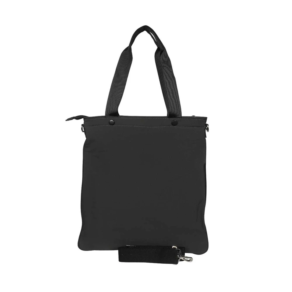 Les Deux Nylon Tote Tas Black Heren