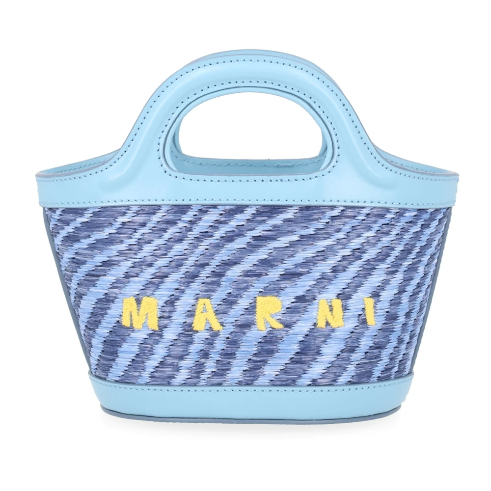 Marni Women's Blue Tropicalia Micro - Handbags - One Size - Bags