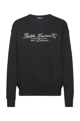 Bekväm Sweatshirt med Signaturlogotryck