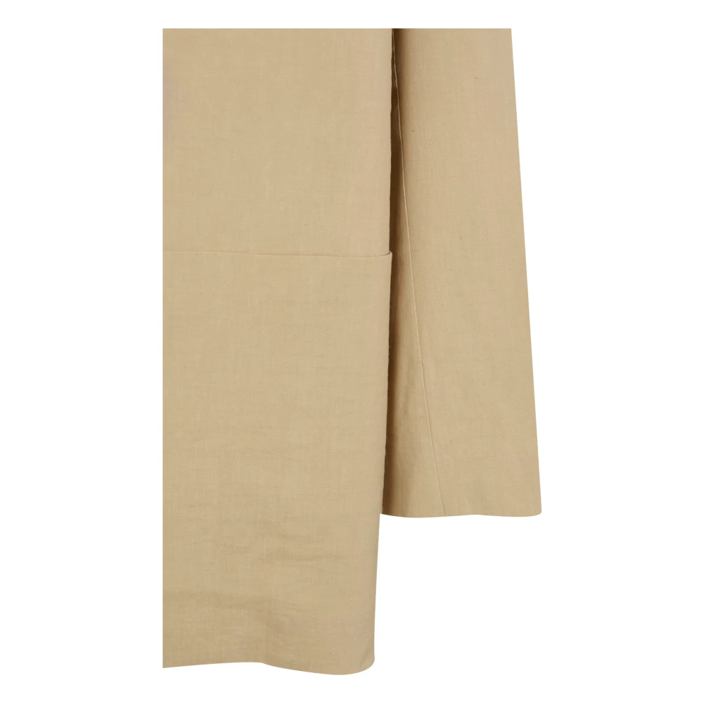 Cortana Mite beige oversized jas Beige Dames