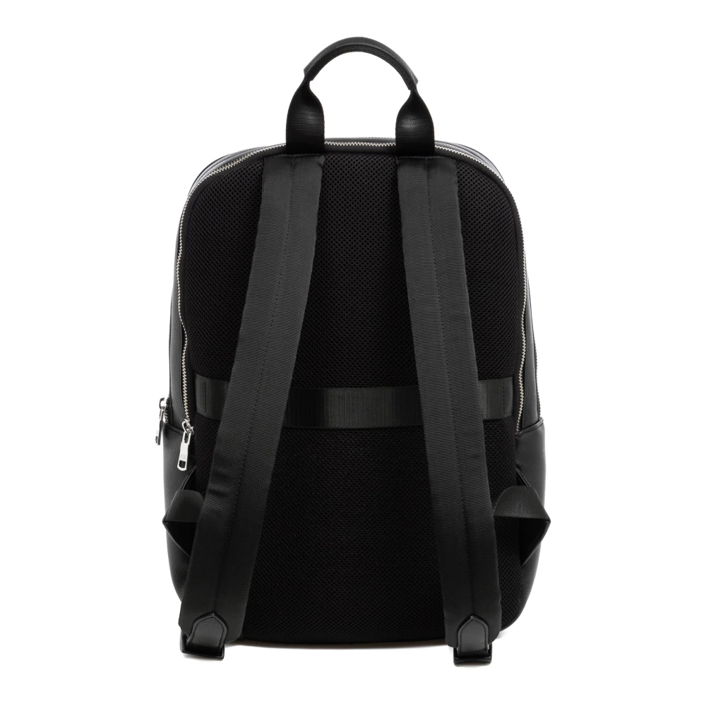 Armani Exchange Zwarte Herenrugzak Stijlvol en Praktisch Black Heren