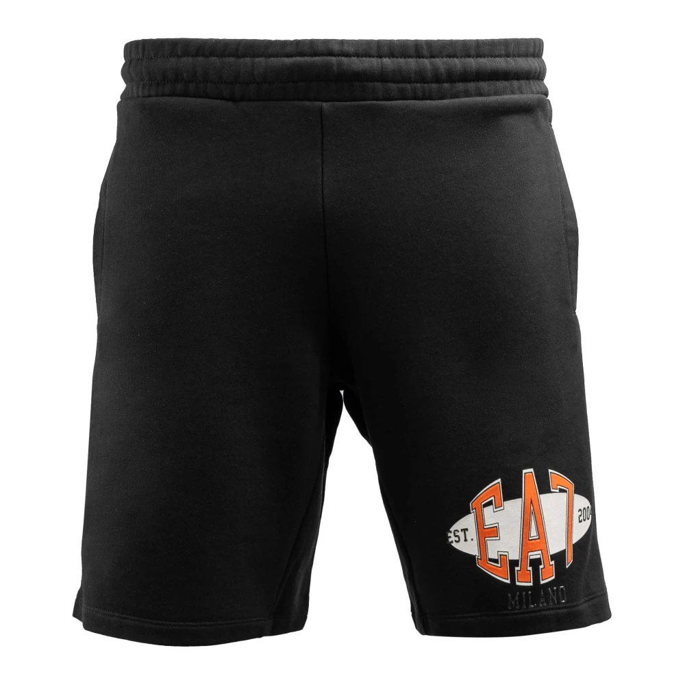 Emporio Armani Ea7 Svart Casual Shorts