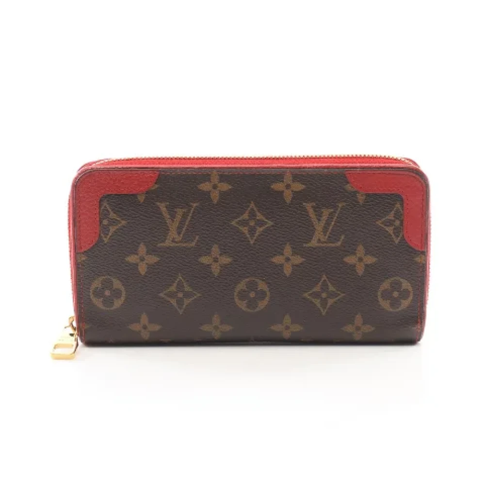 Louis Vuitton Vintage Pre-owned Canvas wallets Brown Dames
