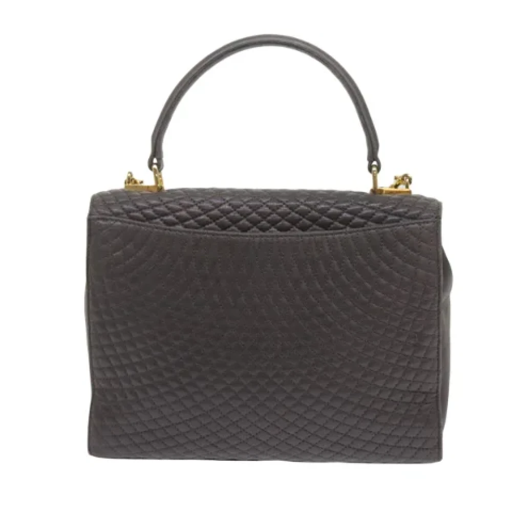 Bally Pre-owned Leather handbags Black Dames