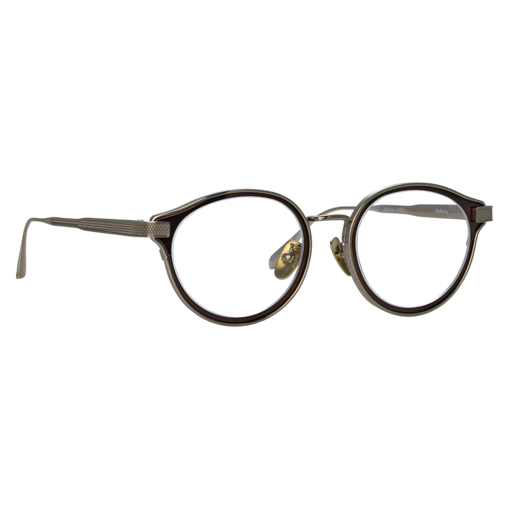 Linda Farrow Black Glasses, Unisex, 49 Mm, Lfl