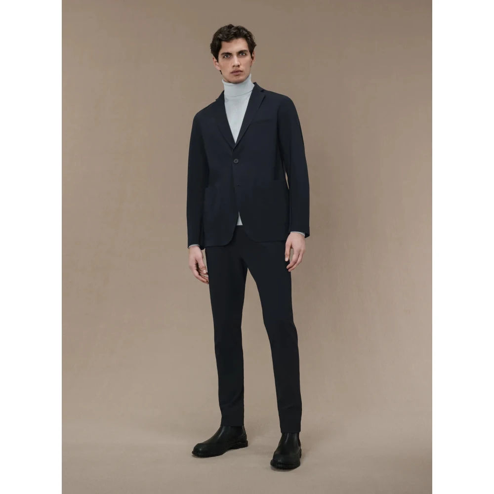 RRD Stretch Blazer met Rugopening Blue Heren