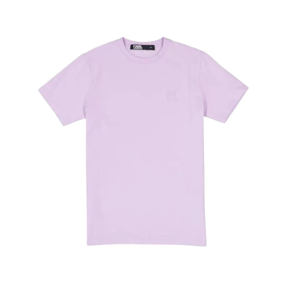 Karl Lagerfeld Lichtroze Regular Fit T-Shirt Pink Heren