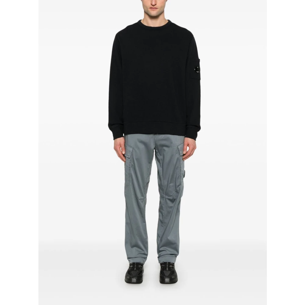 C.P. Company Blauwe Sweater voor Mannen Black Heren