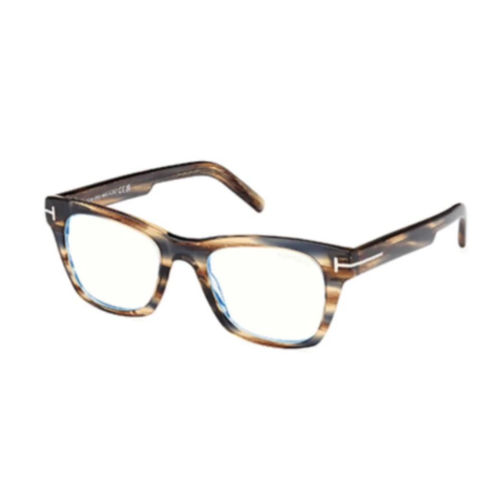 Tom Ford Klassieke Zwarte Zonnebril Brown Unisex