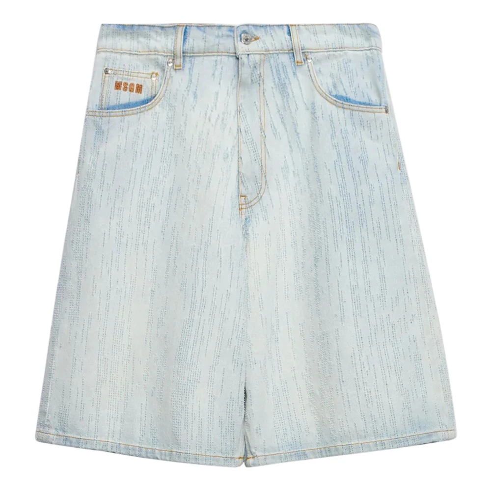 Shorts > Denim Shorts - - Msgm - Modalova
