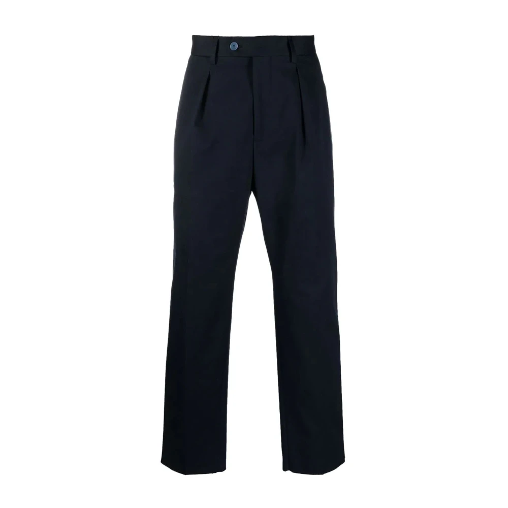 ETRO Blauwe Casual Formele Broek Blue Heren