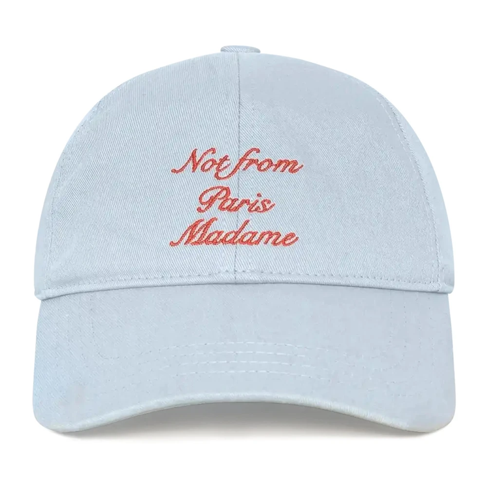 Drole De Monsieur Men's Blue La Casquette Slogan