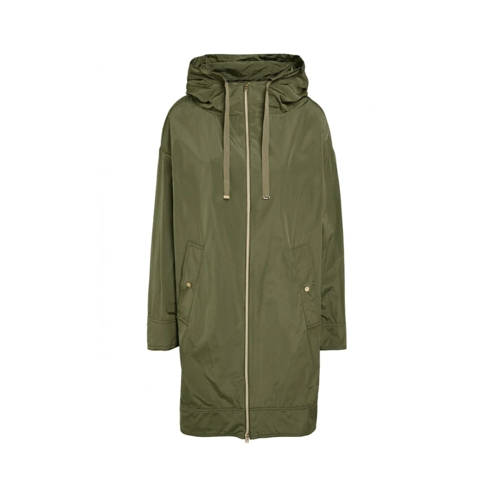 Herno Donna Verde - Parka Leggera - Coats - L