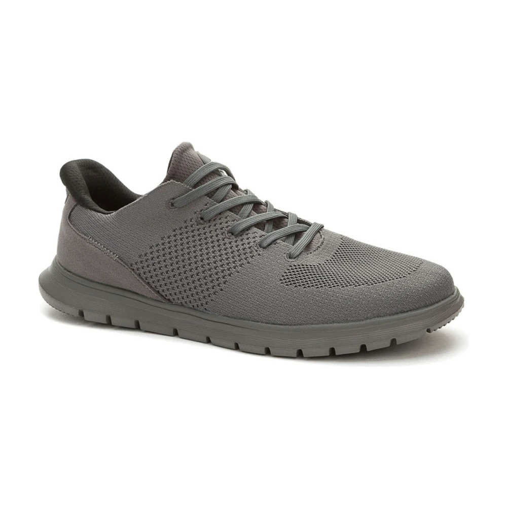 Grunberg Grijze Gesloten Sneakers voor Mannen Heren Schoenen Grijs