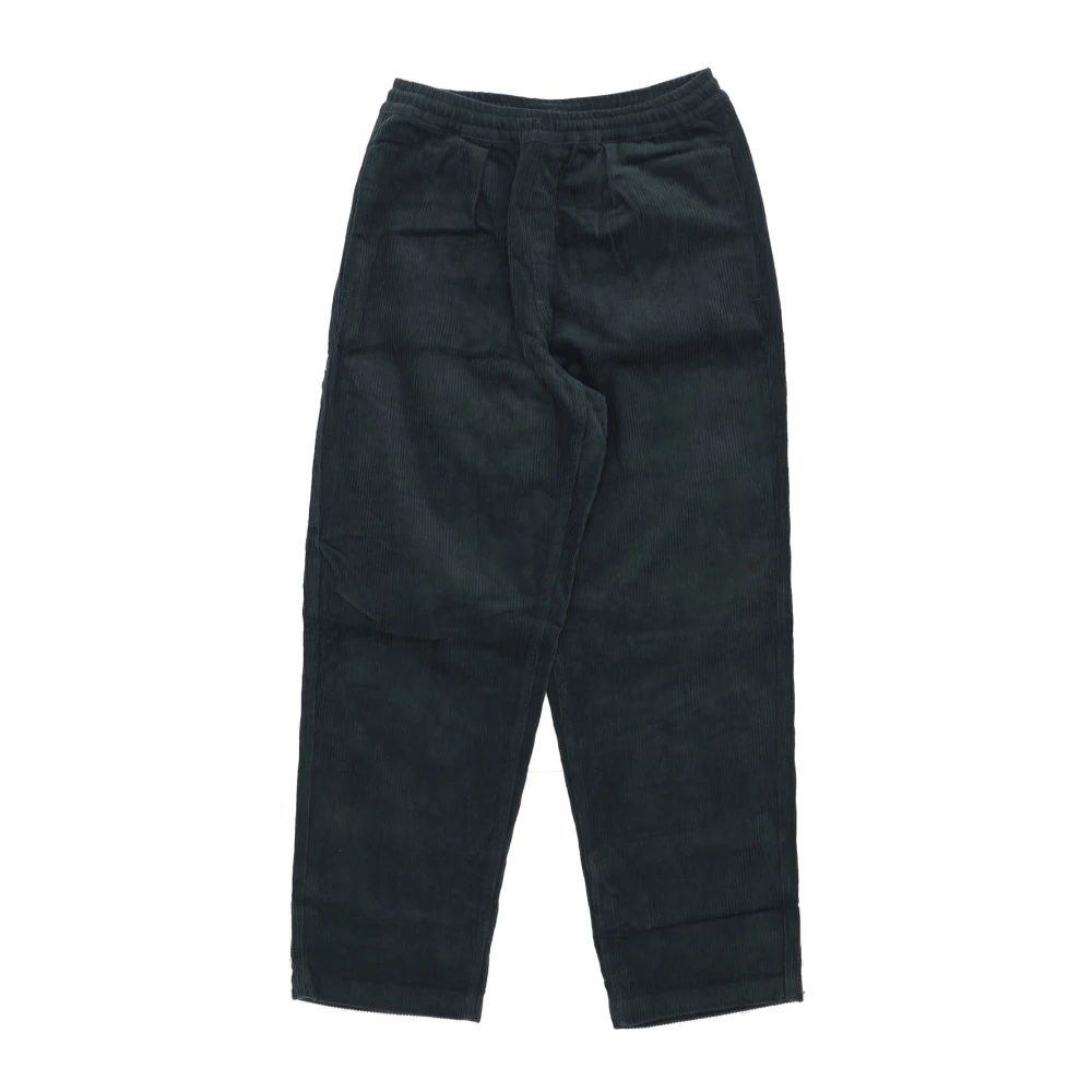 HUF Bosgroene Corduroy Vrijetijdsbroek Green Heren