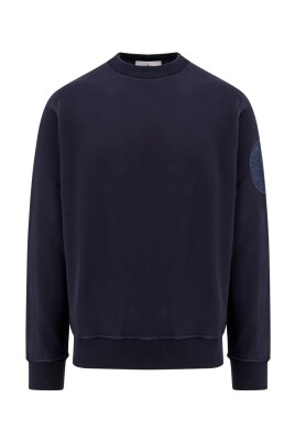 blue-ribbed-sweater-long-sleeve-iconic-embroidery
