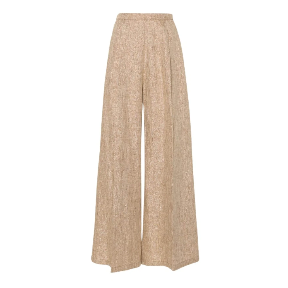 Trousers > Wide Trousers - - Forte Forte - Modalova