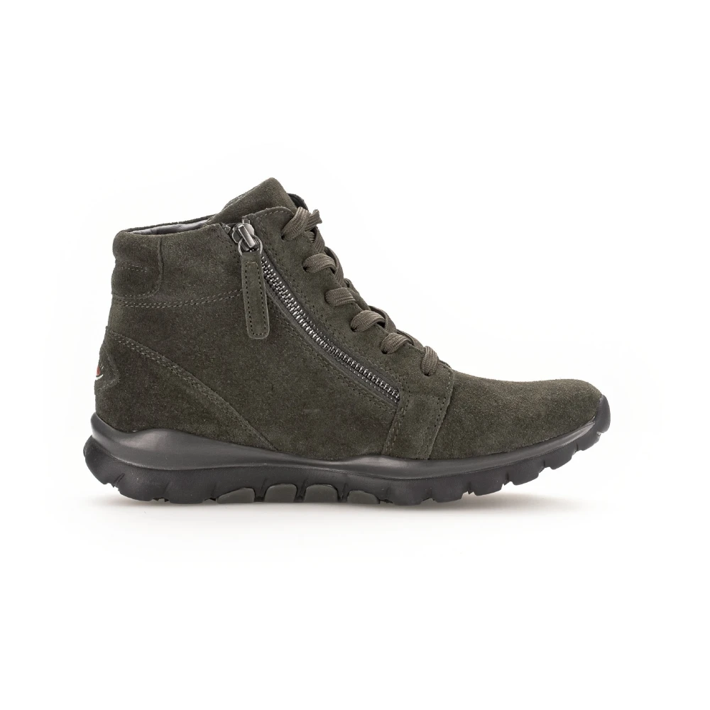 Gabor Rollingsoft Dames Wandelsneaker High Dames Schoenen Groen