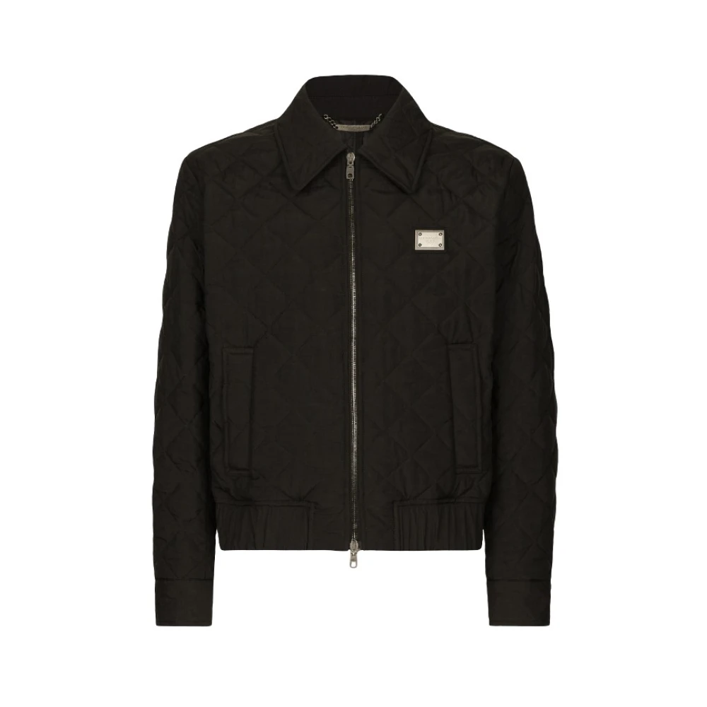 Dolce & Gabbana Stijlvolle lichte jassen voor jou Black Heren