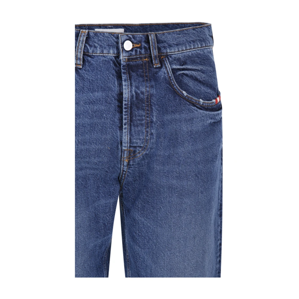 Amish Denim Jeans voor Mannen en Vrouwen Blue Heren