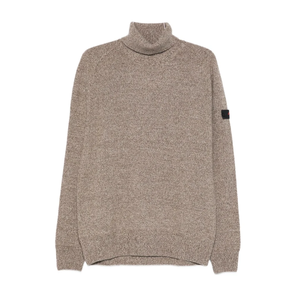 Peuterey Men's Beige Turtlenecks, M, Jumper For Aw25