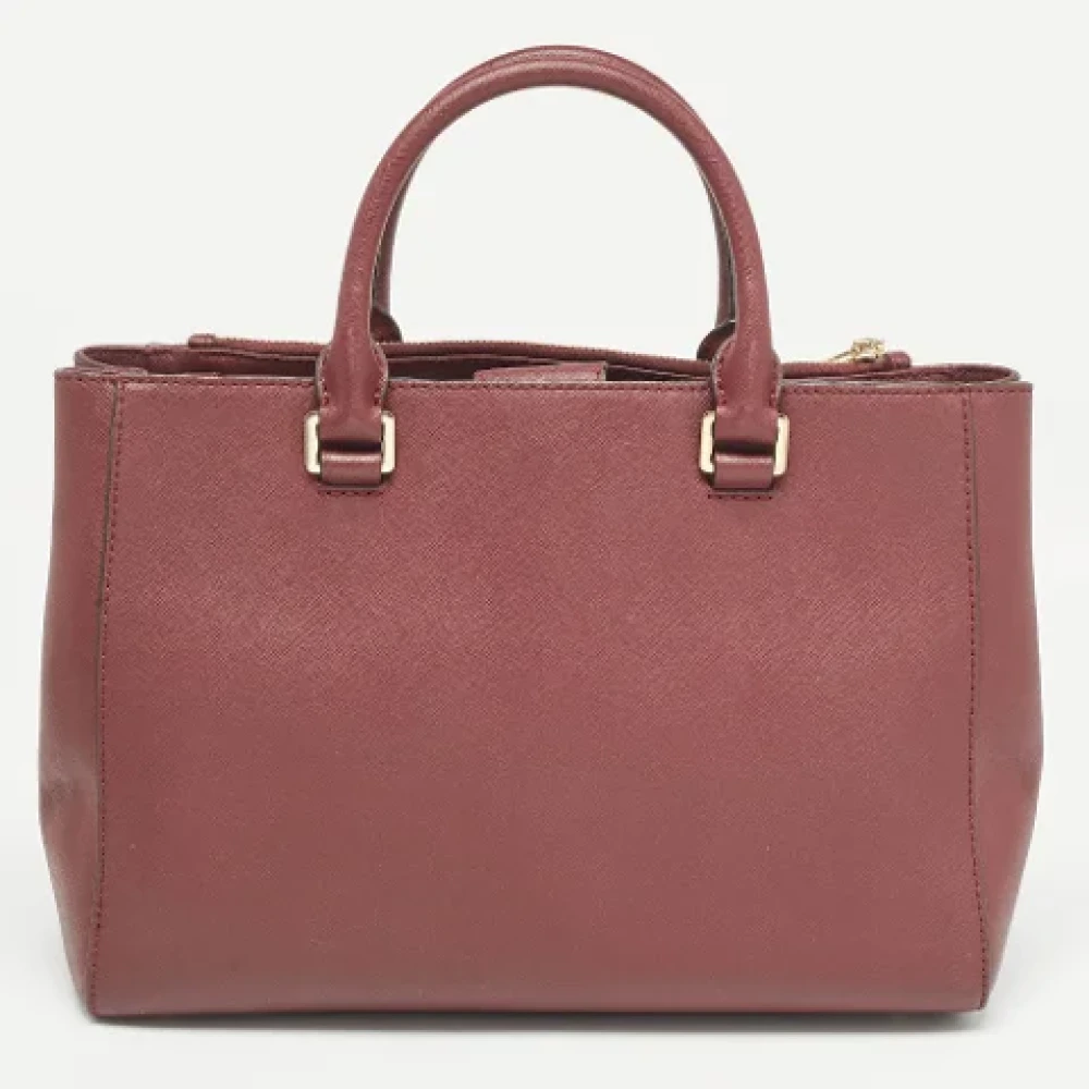 Michael Kors Pre-owned Leather totes Red Dames