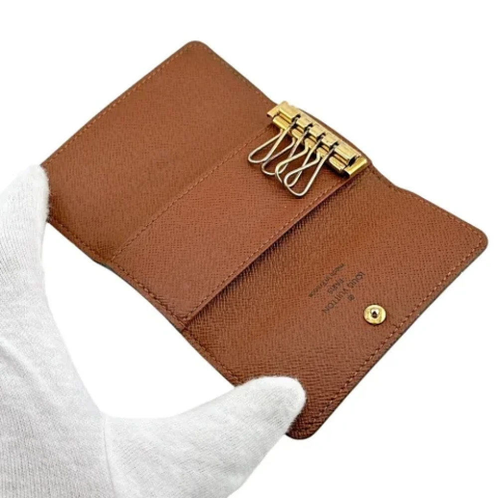 Louis Vuitton Vintage Pre-owned Canvas key-holders Brown Dames