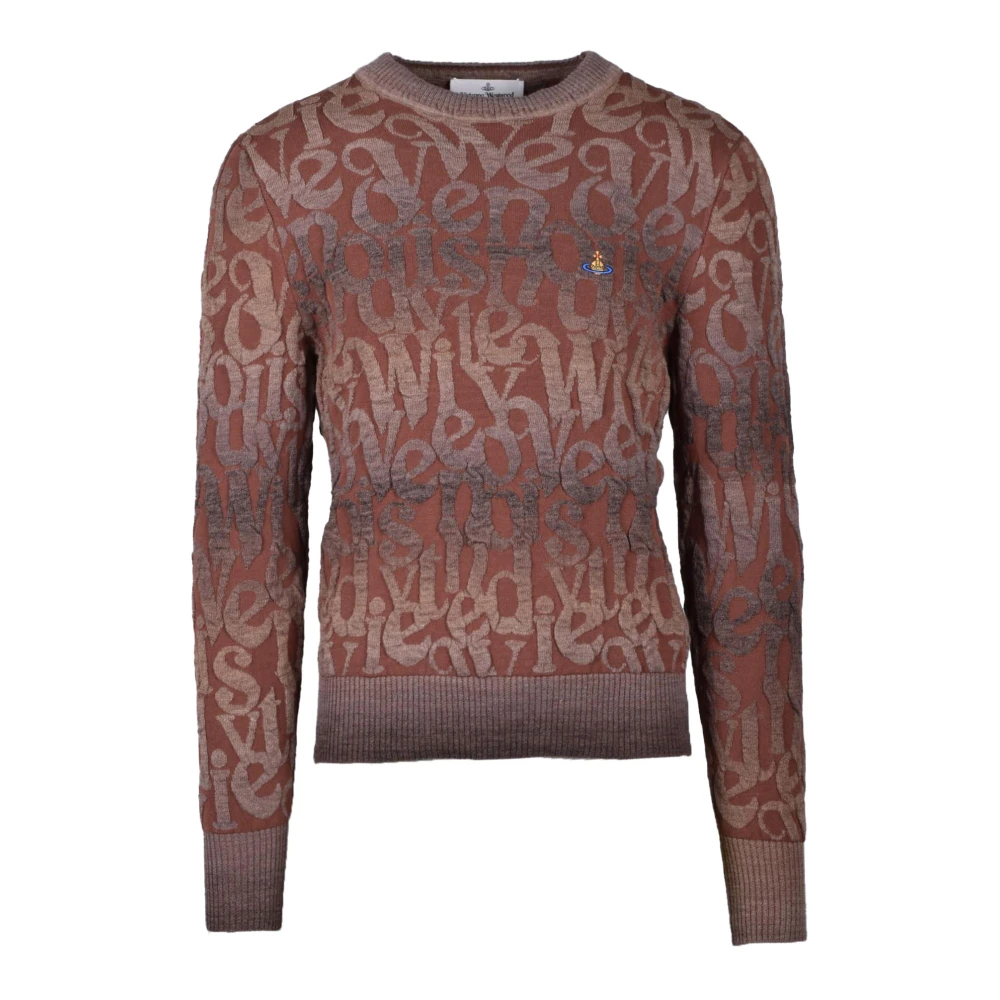 Vivienne Westwood Stijlvolle Gebreide Trui Brown Heren
