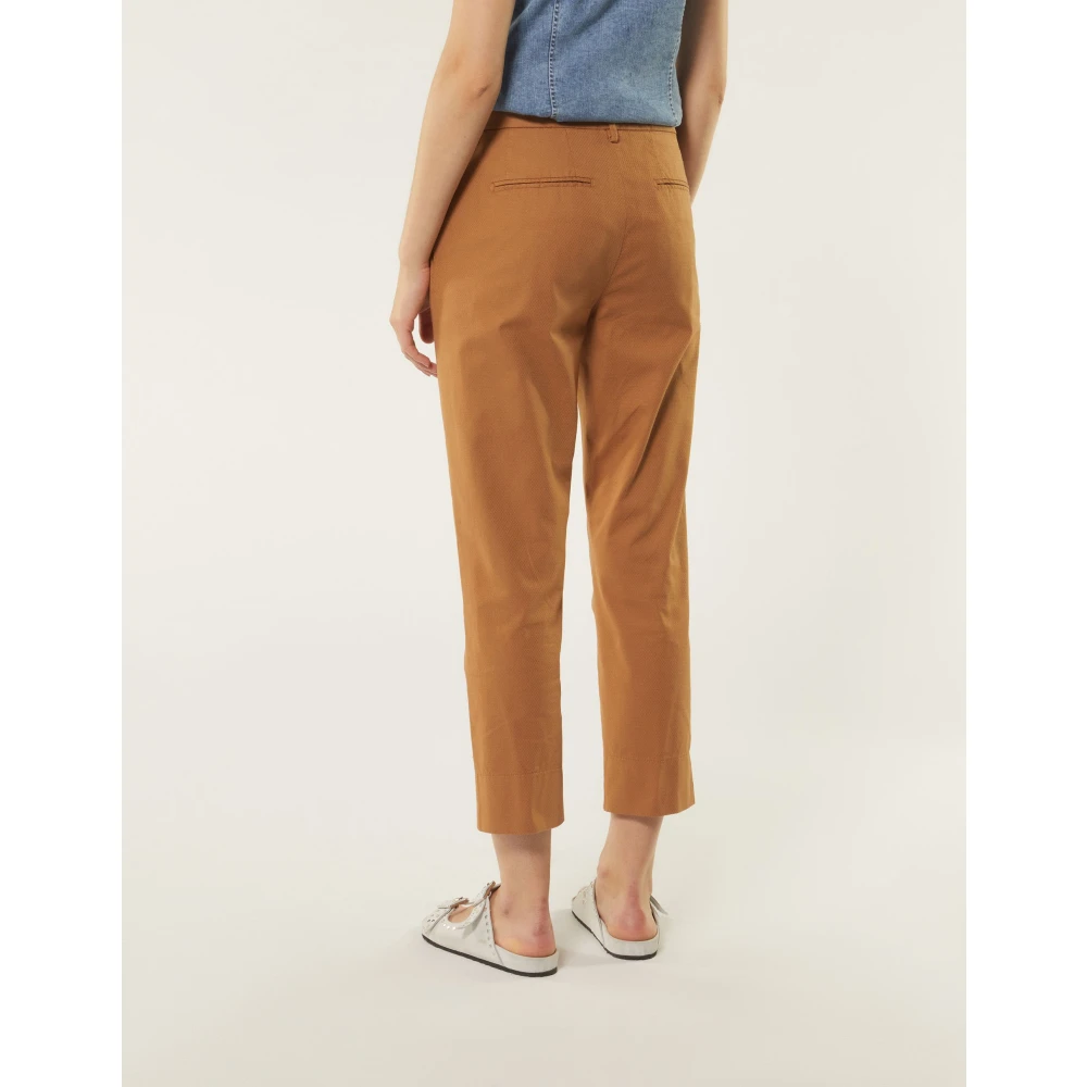 Dondup Erin Cropped Chino Broek Multicolor Dames