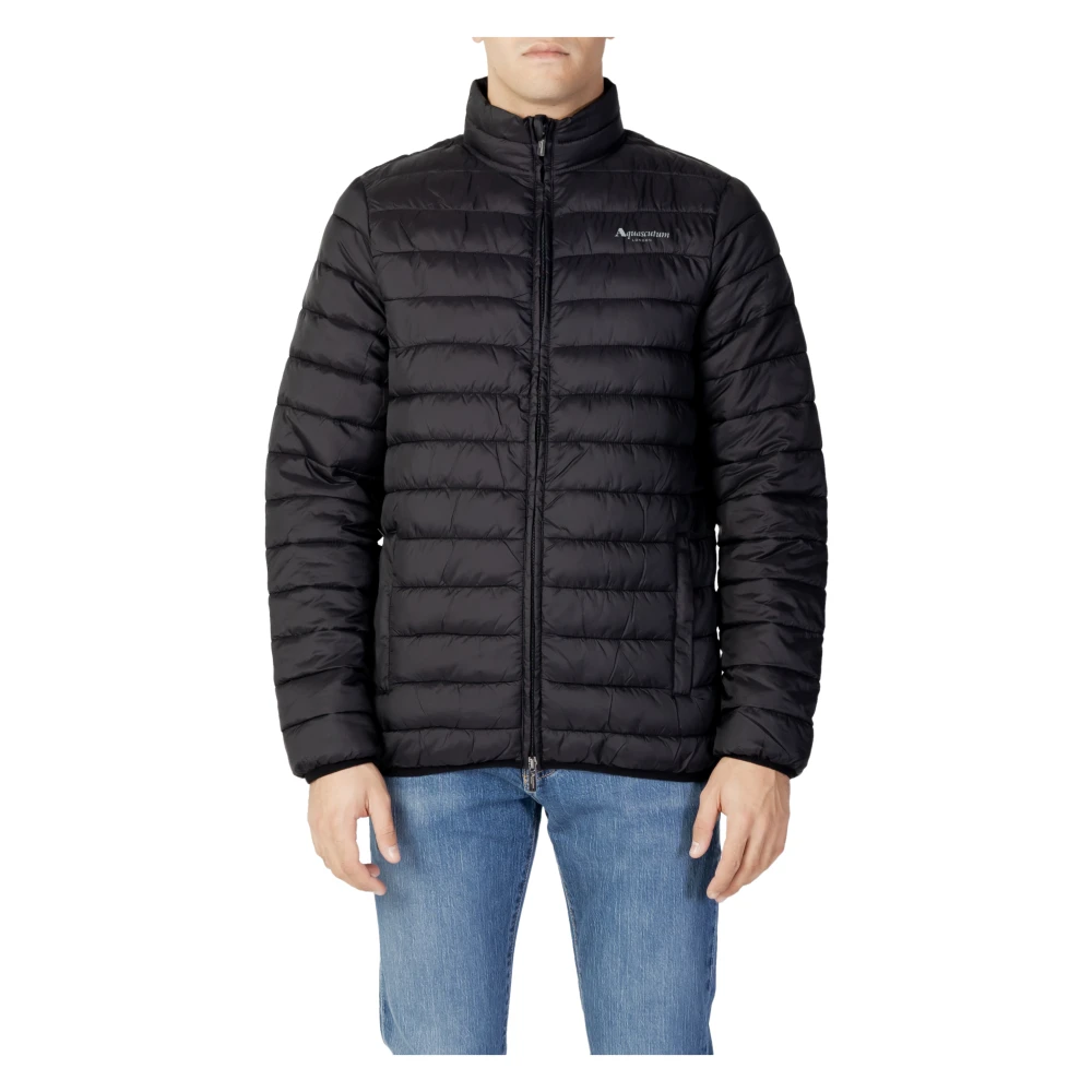 Aquascutum Black Winter Jackets, Male, Xl, Stylish Men's Fall/Winter Jackets Collection