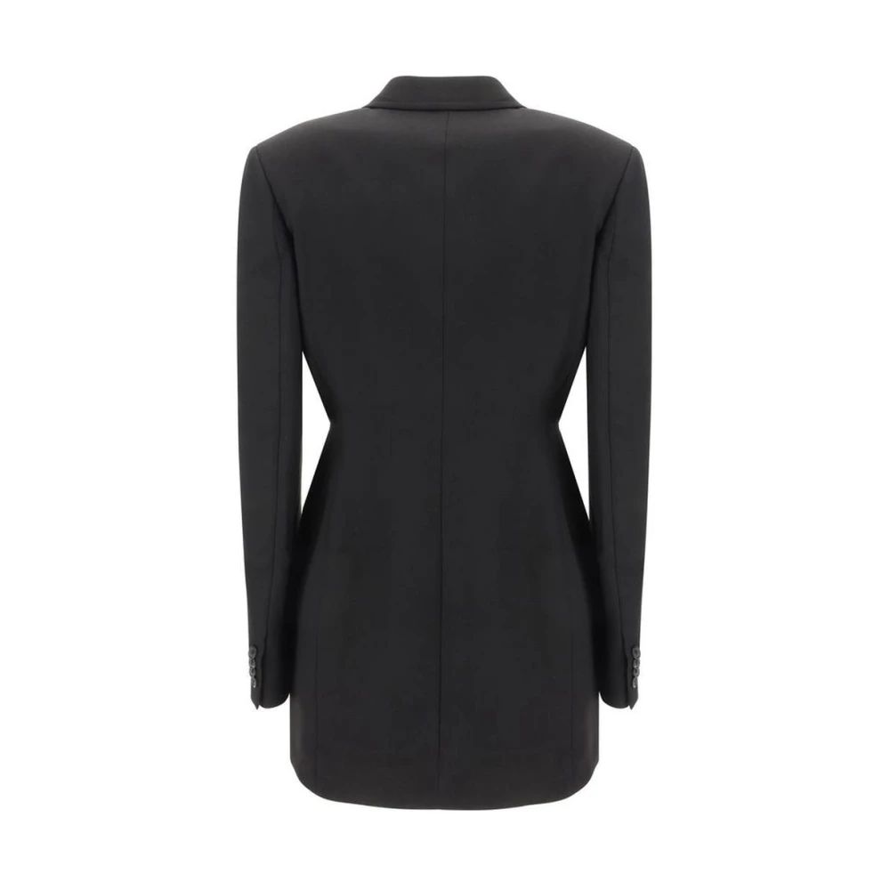 Khaite Zwarte Blazer Jas Catherine Stijl Black Dames