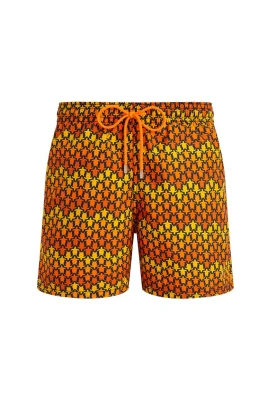 Herringbones Turtles Badshorts för Herrar