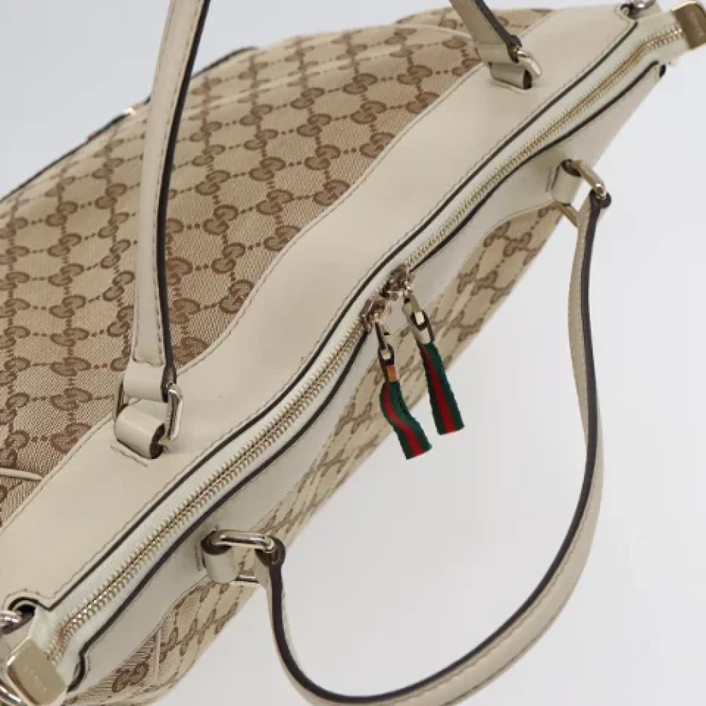 Gucci Vintage Pre-owned Canvas totes Brown Dames