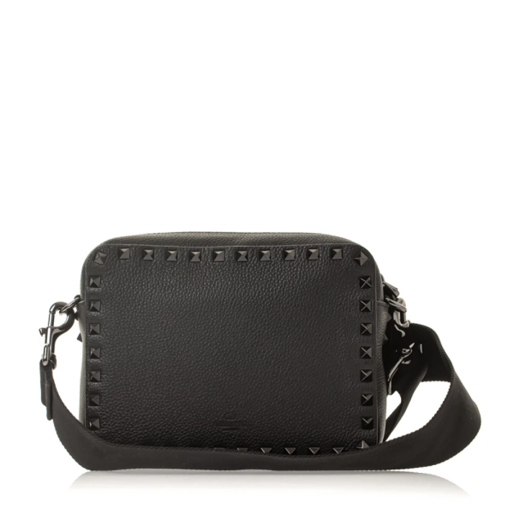 Valentino Garavani Stijlvolle Crossbody Tas Black Heren