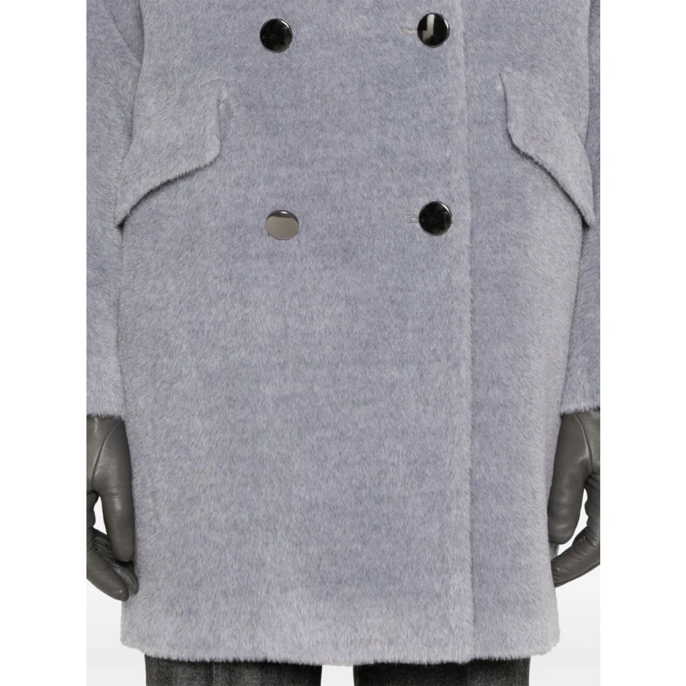 Tagliatore Dameskleding Jas & Mantel Aw24 Gray Dames