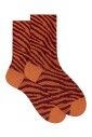chaussettes-courtes-orange-a-paillettes-et-en-coton-a-motif-zebre-pour-femmes
