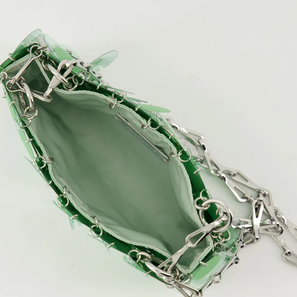 Paco Rabanne Sparkle Disc Tas Groen Zilver Elegant Green Dames